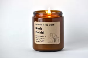 Black Orchid - 8 oz Soy Candle