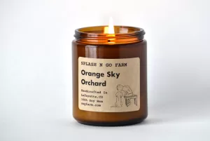 Orange Sky Orchard - 8 oz Soy Candle