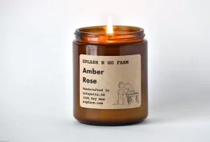 Amber Rose - 8 oz Soy Candle