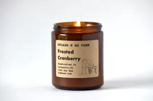 Frosted Cranberry - 8 oz Soy Candle