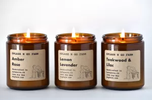 Flowering Candle Trio