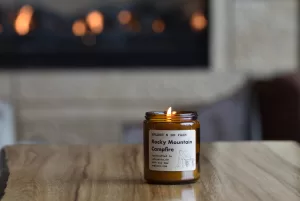 Rocky Mountain Campfire - 8 oz Soy Candle