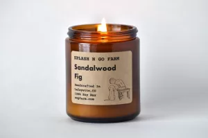 Sandalwood Fig - 8 oz Soy Candle