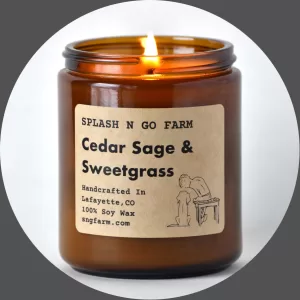 web cedar sage jar round